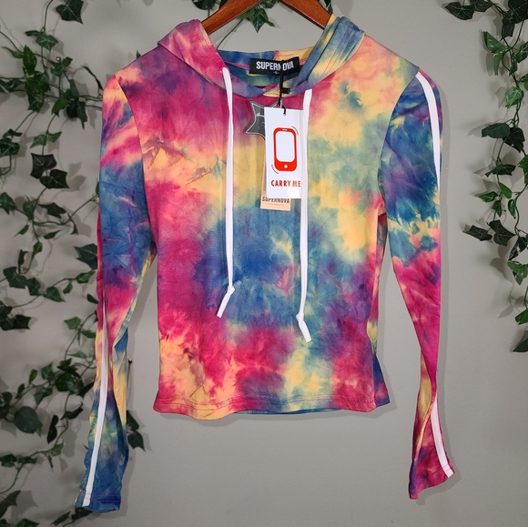 SOLD✔️SUPERNOVA TIEDYE HOODIE - Picture 1 of 5